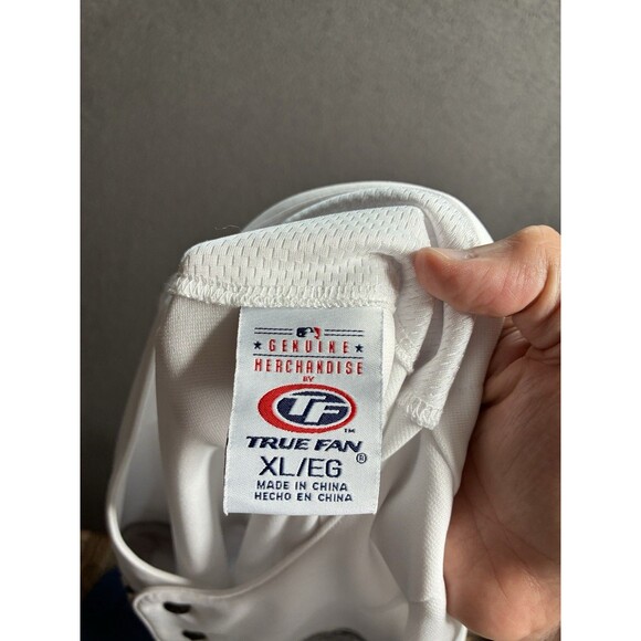 Vintage True Fan Chicago White Sox MLB Genuine Stitched Baseball Jersey Men’s XL - Picture 3 of 14